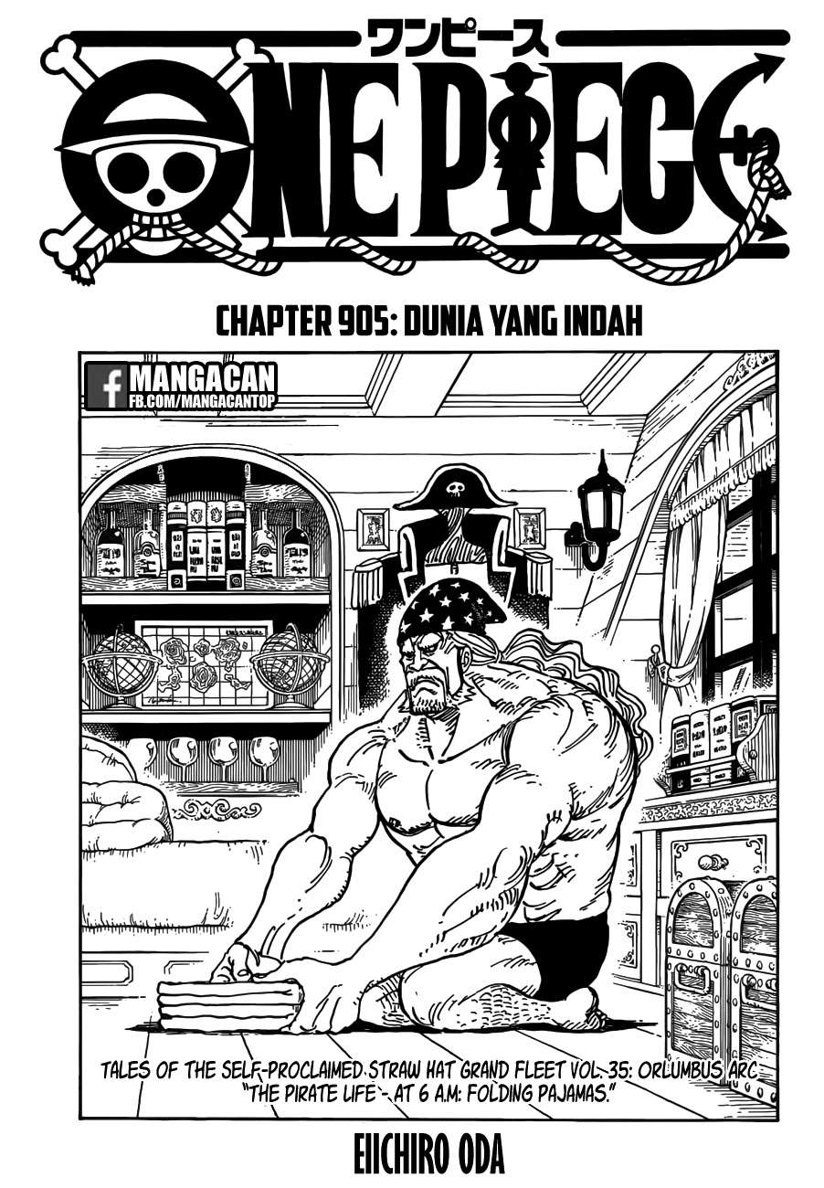 Komik One Piece Chapter 905 gambar 1