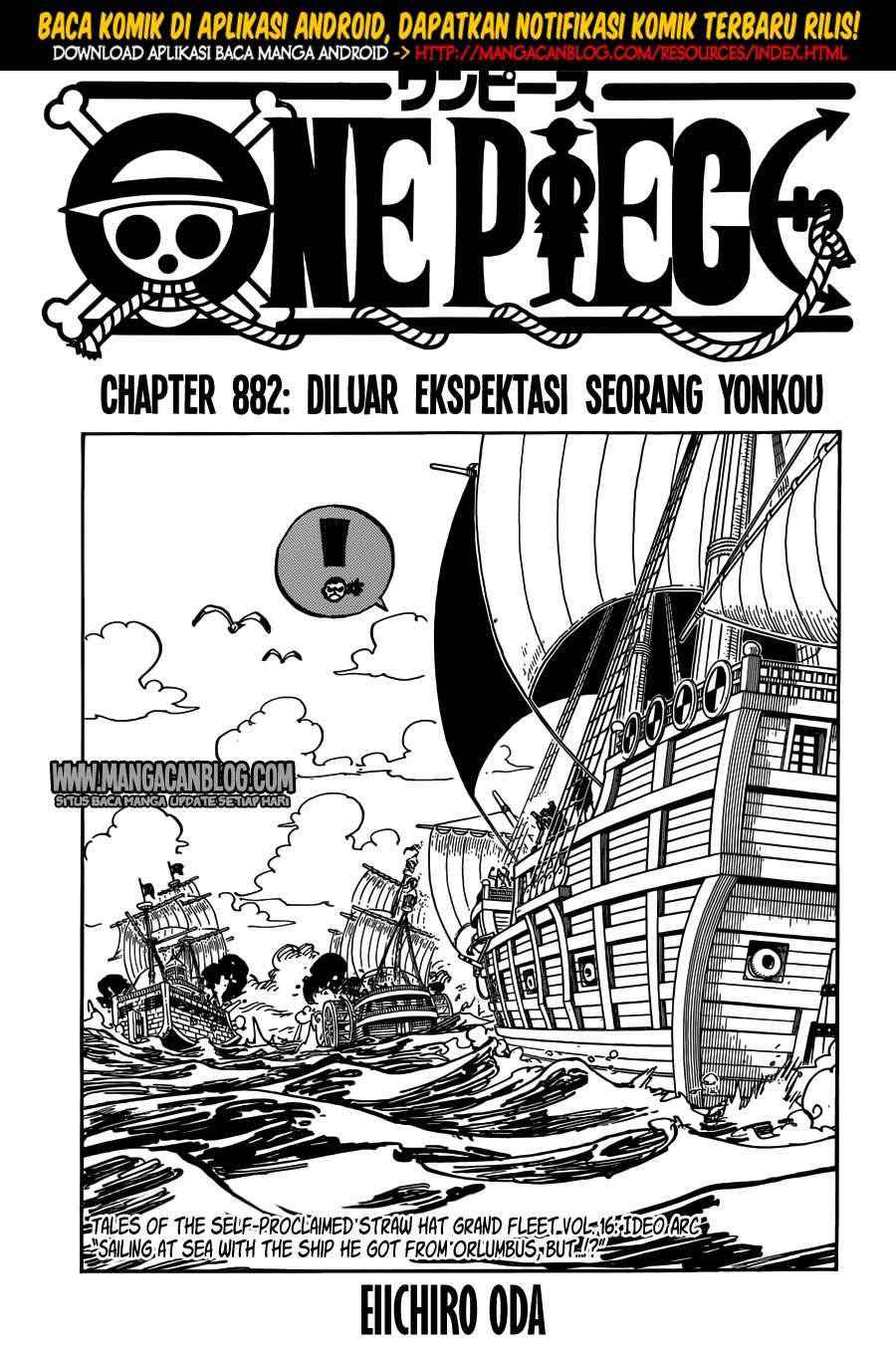 Komik One Piece Chapter 882 gambar 1