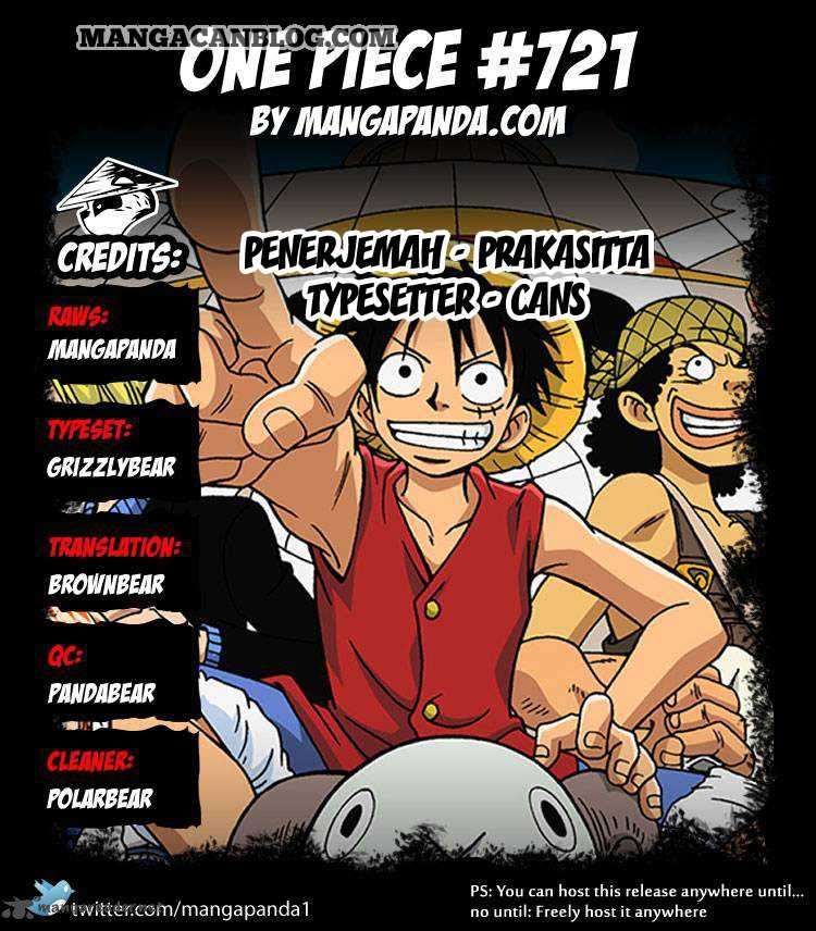 Komik One Piece Chapter 721 gambar 1