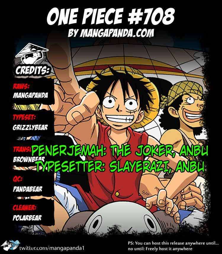 Komik One Piece Chapter 708 gambar 1