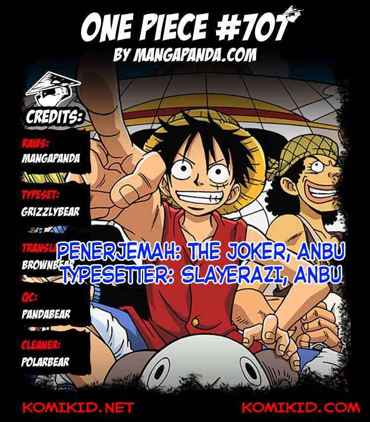 Komik One Piece Chapter 707 gambar 1
