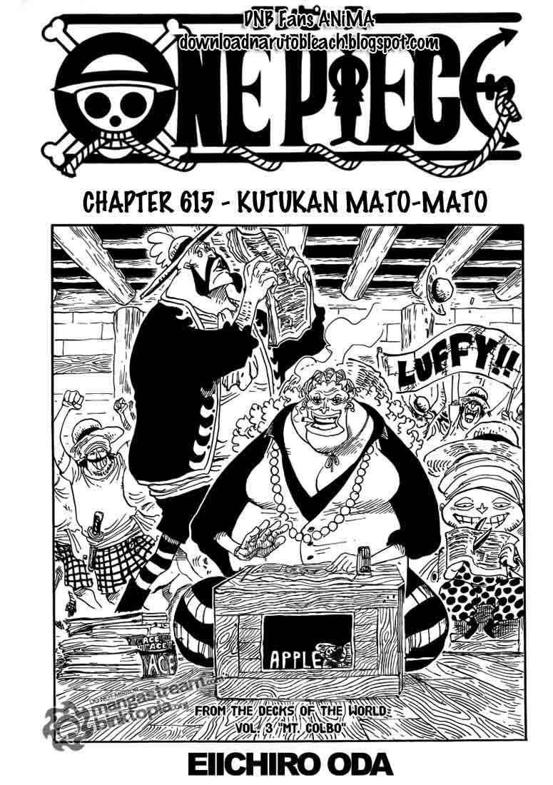 Komik One Piece Chapter 615 gambar 1