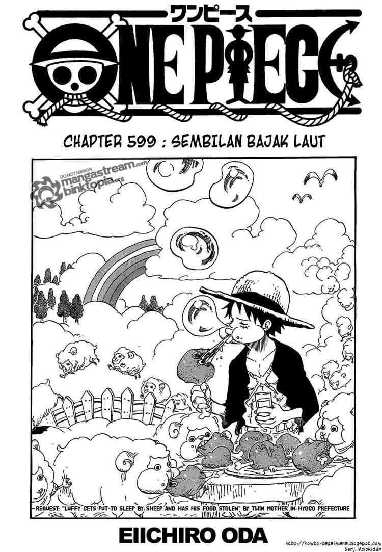Komik One Piece Chapter 599 gambar 1