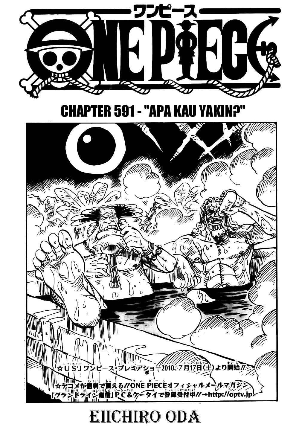 Komik One Piece Chapter 591 gambar 1