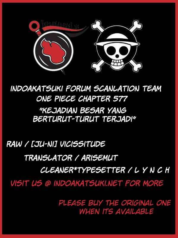 Komik One Piece Chapter 577 gambar 1