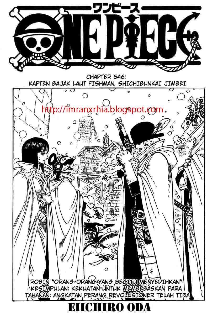 Komik One Piece Chapter 546 gambar 1