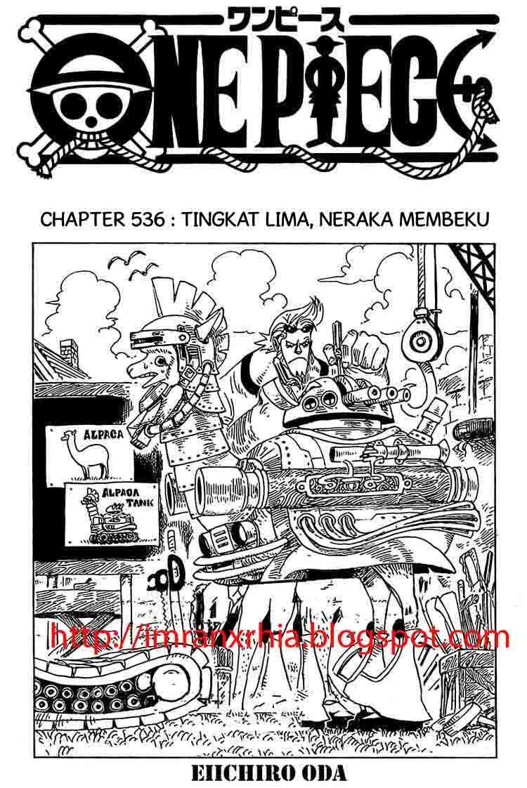 Komik One Piece Chapter 536 gambar 1