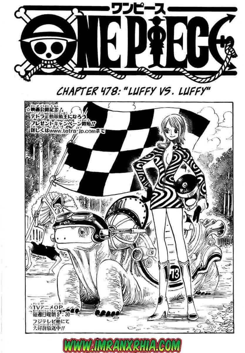 Komik One Piece Chapter 478 gambar 1