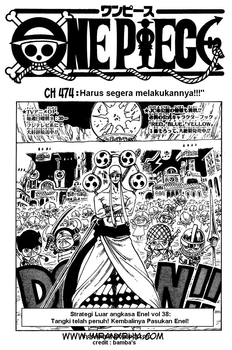 Komik One Piece Chapter 474 gambar 1