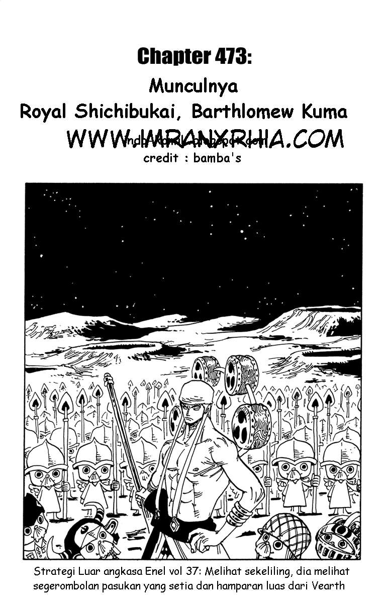 Komik One Piece Chapter 473 gambar 1