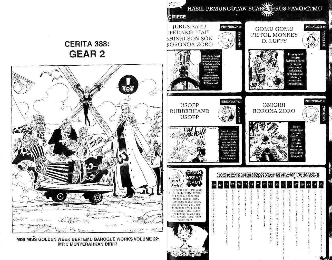 Komik One Piece Chapter 388 gambar 1