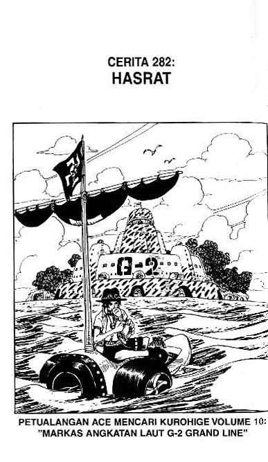 Komik One Piece Chapter 282 gambar 1