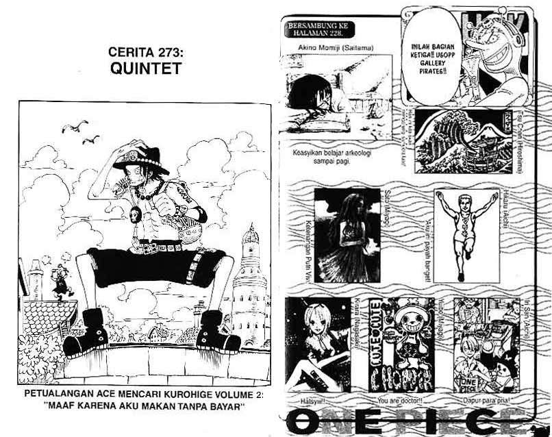 Komik One Piece Chapter 273 gambar 1