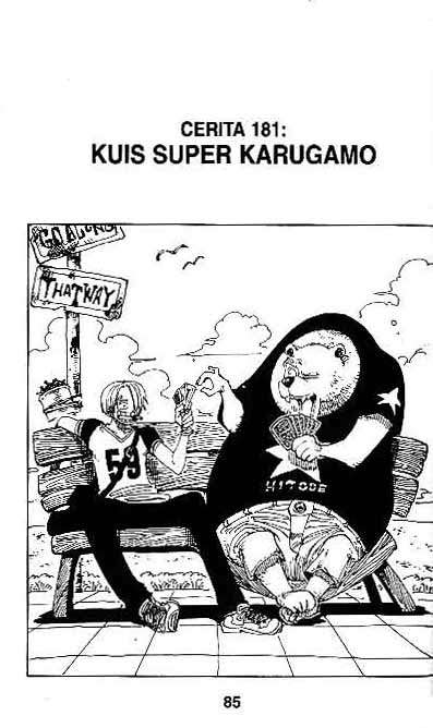 Komik One Piece Chapter 181 gambar 1