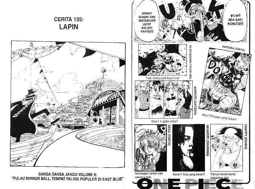Komik One Piece Chapter 135 gambar 1
