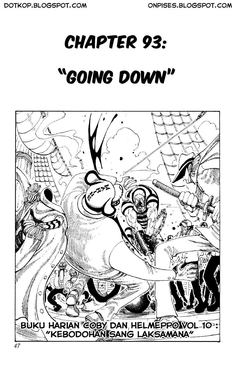 Komik One Piece Chapter 93 gambar 1