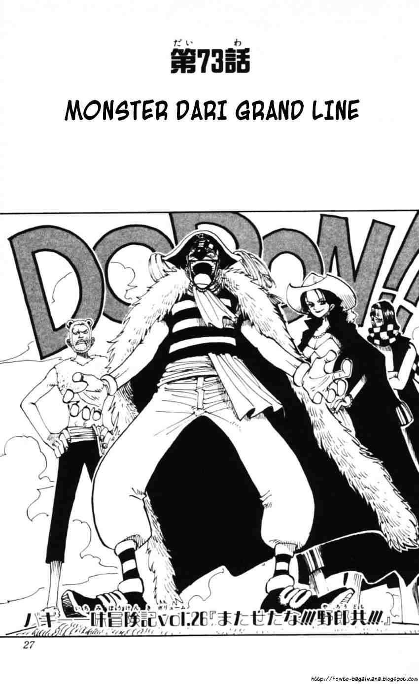 Komik One Piece Chapter 73 gambar 1