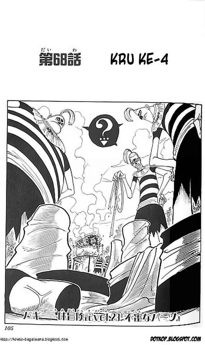 Komik One Piece Chapter 68 gambar 1