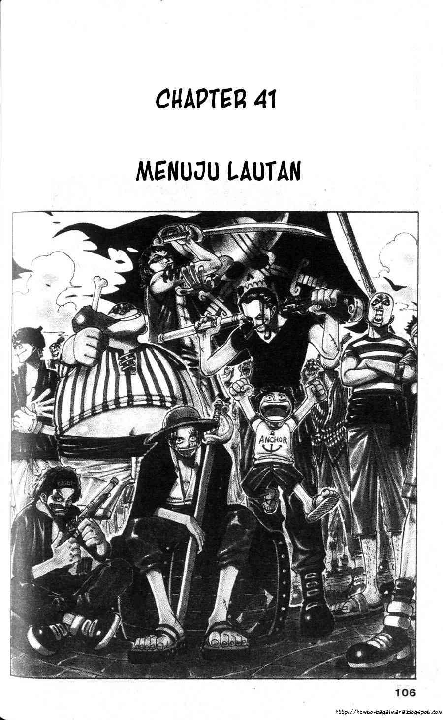 Komik One Piece Chapter 41 gambar 1
