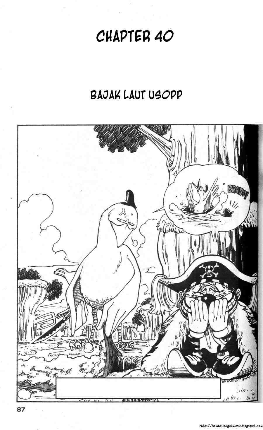 Komik One Piece Chapter 40 gambar 1