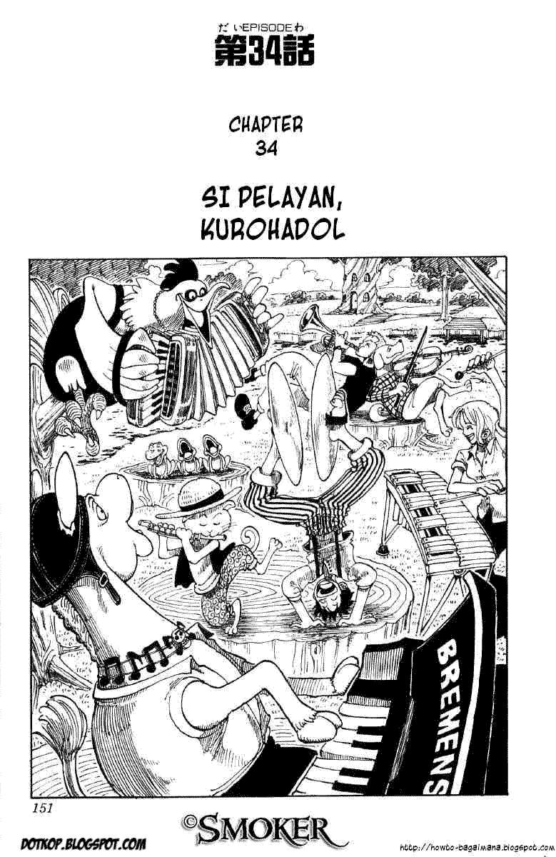 Komik One Piece Chapter 34 gambar 1