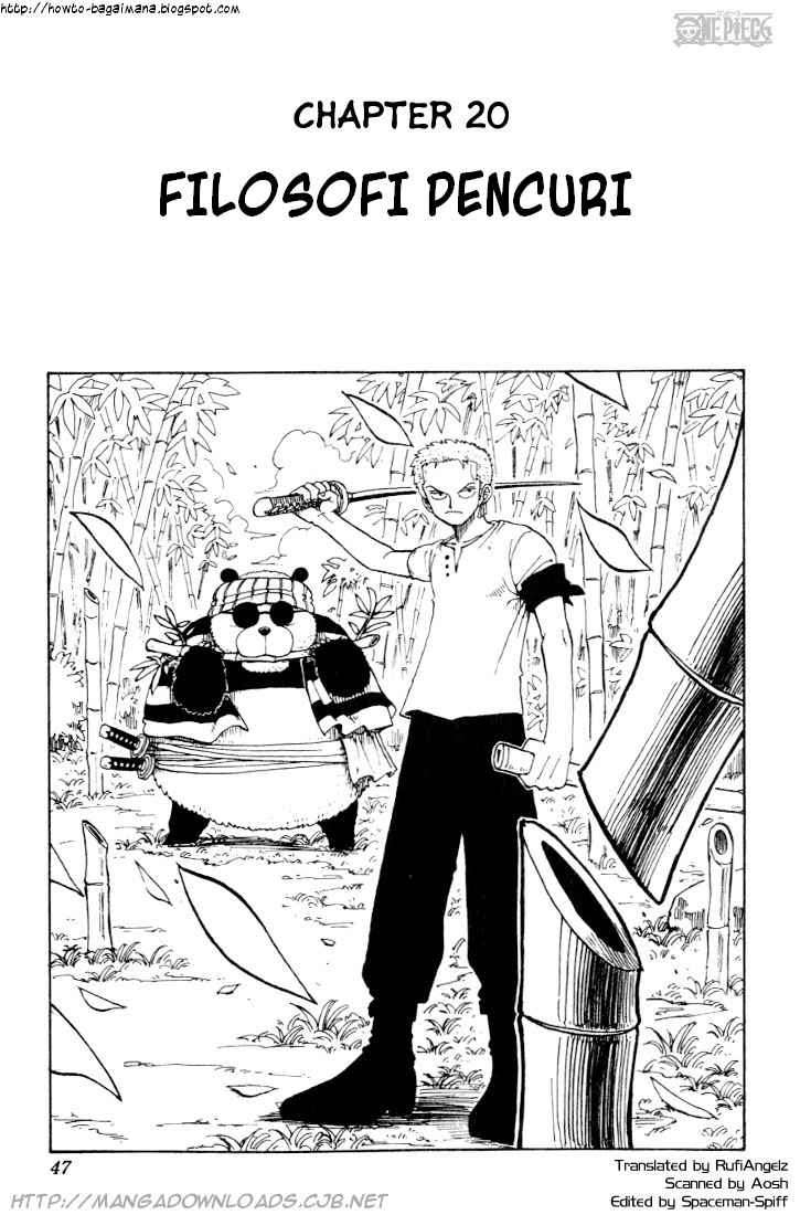 Komik One Piece Chapter 20 gambar 1