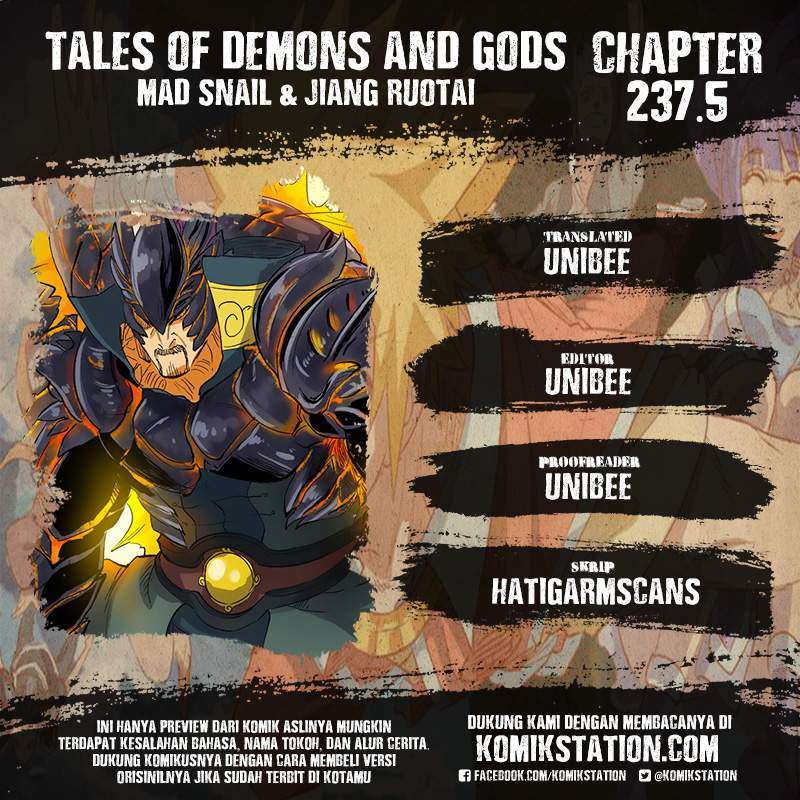 Komik Tales of Demons and Gods Chapter 237.5 gambar 1