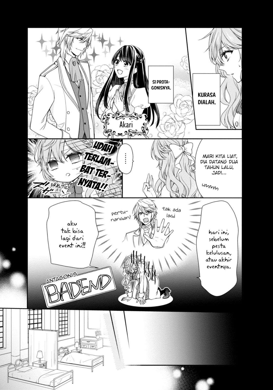 Akuyaku Reijou wa Ringoku no Outaishi ni Dekiai sareru Chapter 1 - Halaman 9