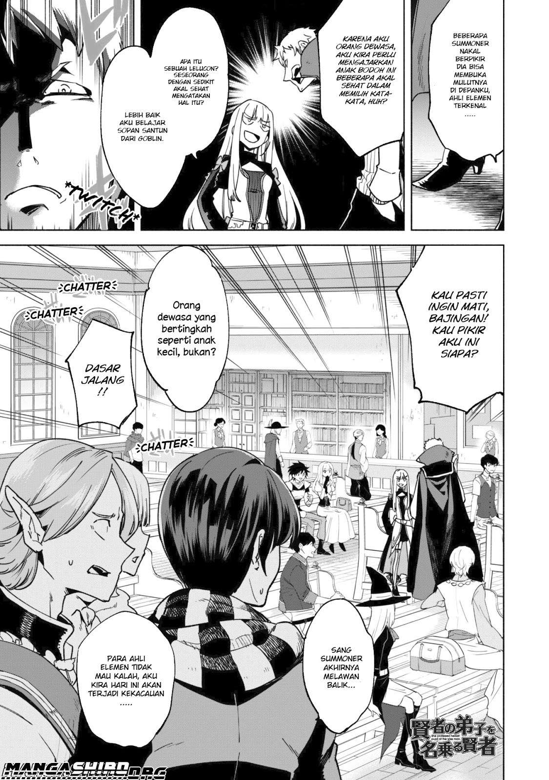 Manga Kenja No Deshi Wo Nanoru Kenja Chapter 26 gambar 2