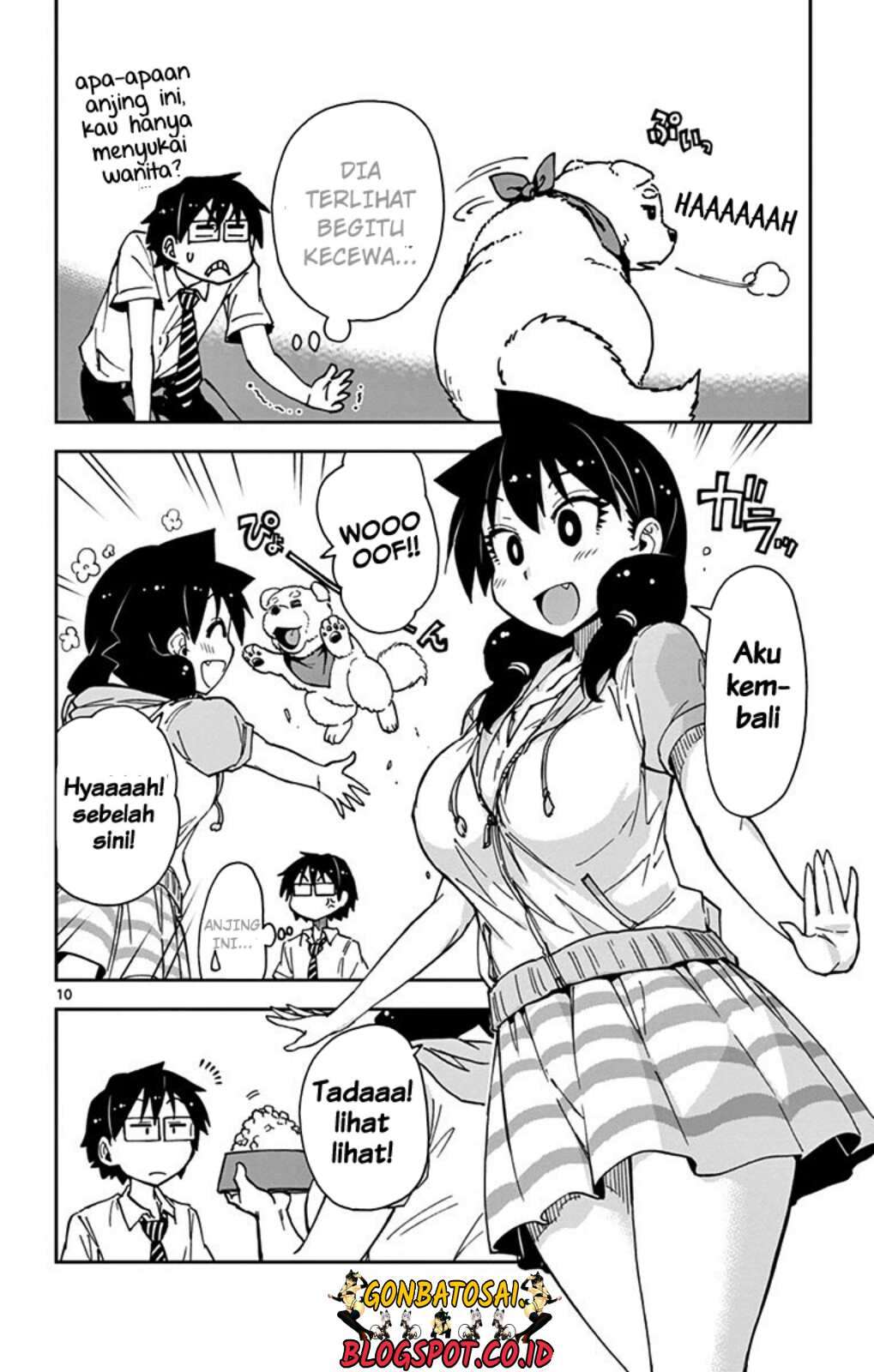 Amano Megumi wa Sukidarake! Chapter 29 - Halaman 14
