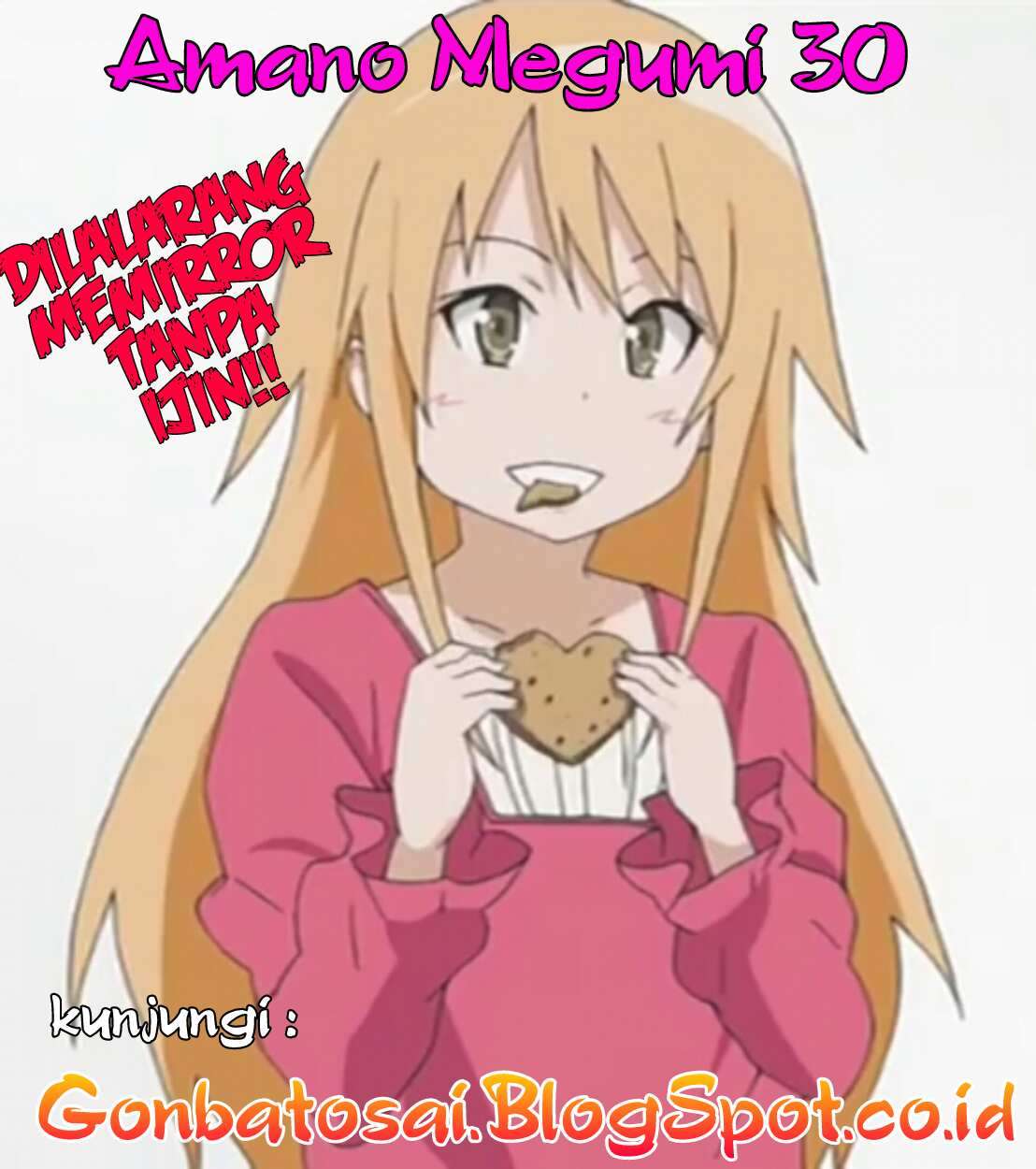 Manga Amano Megumi wa Sukidarake! Chapter 29 gambar 2
