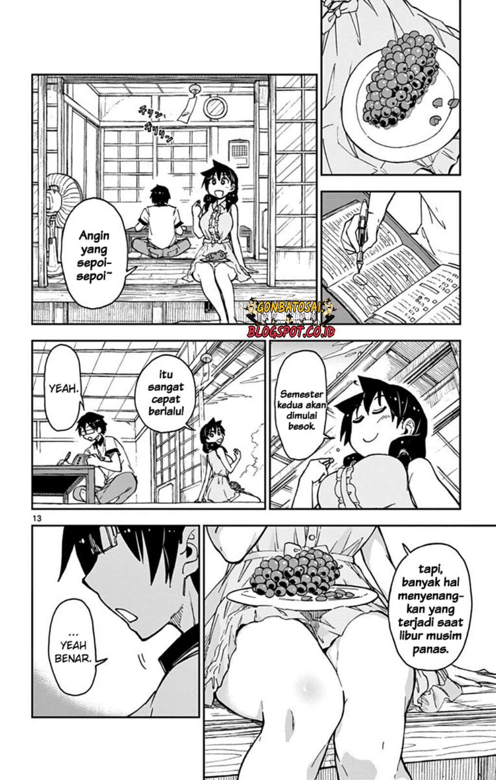 Amano Megumi wa Sukidarake! Chapter 28 - Halaman 15