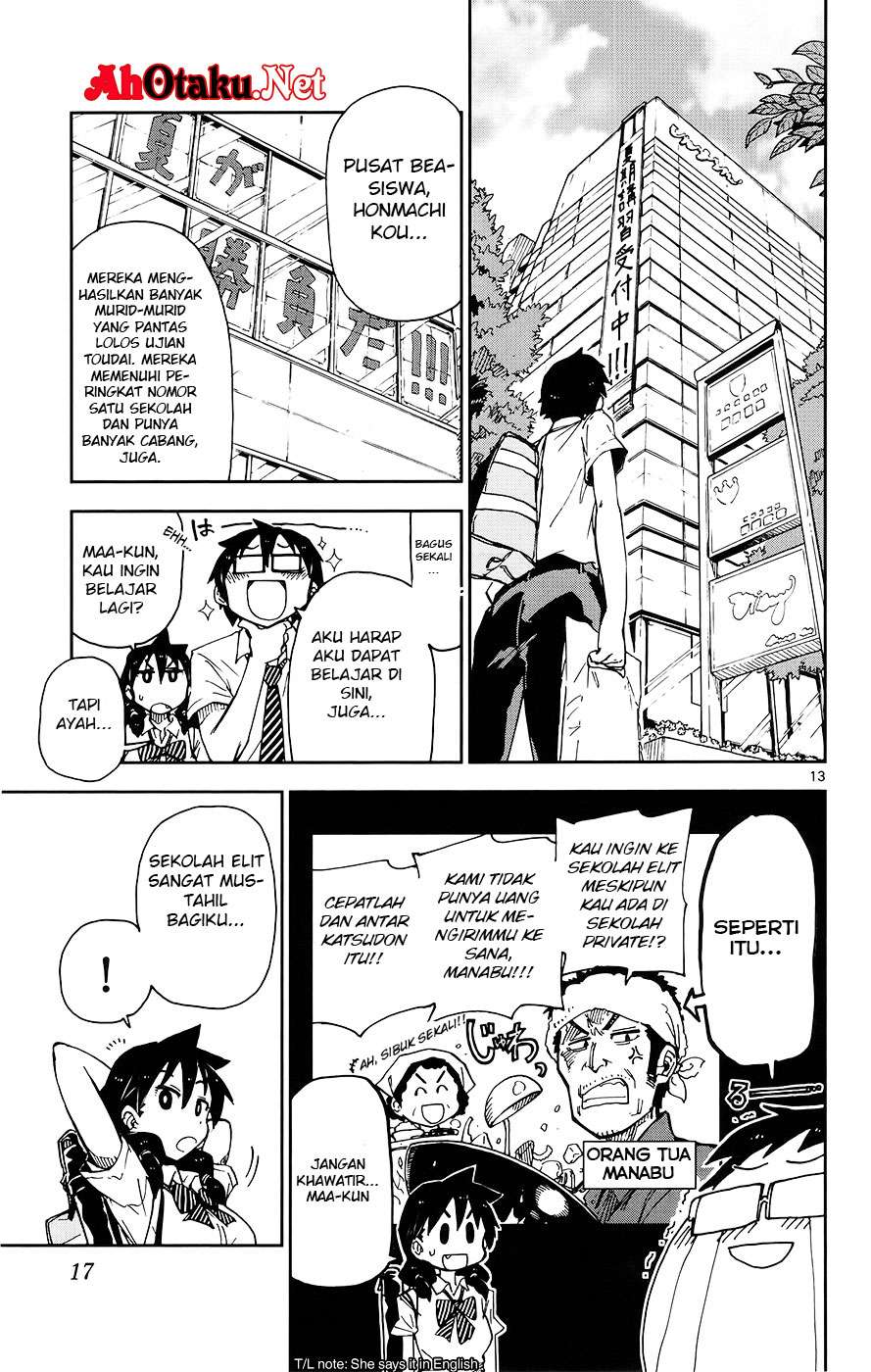 Amano Megumi wa Sukidarake! Chapter 10 - Halaman 17