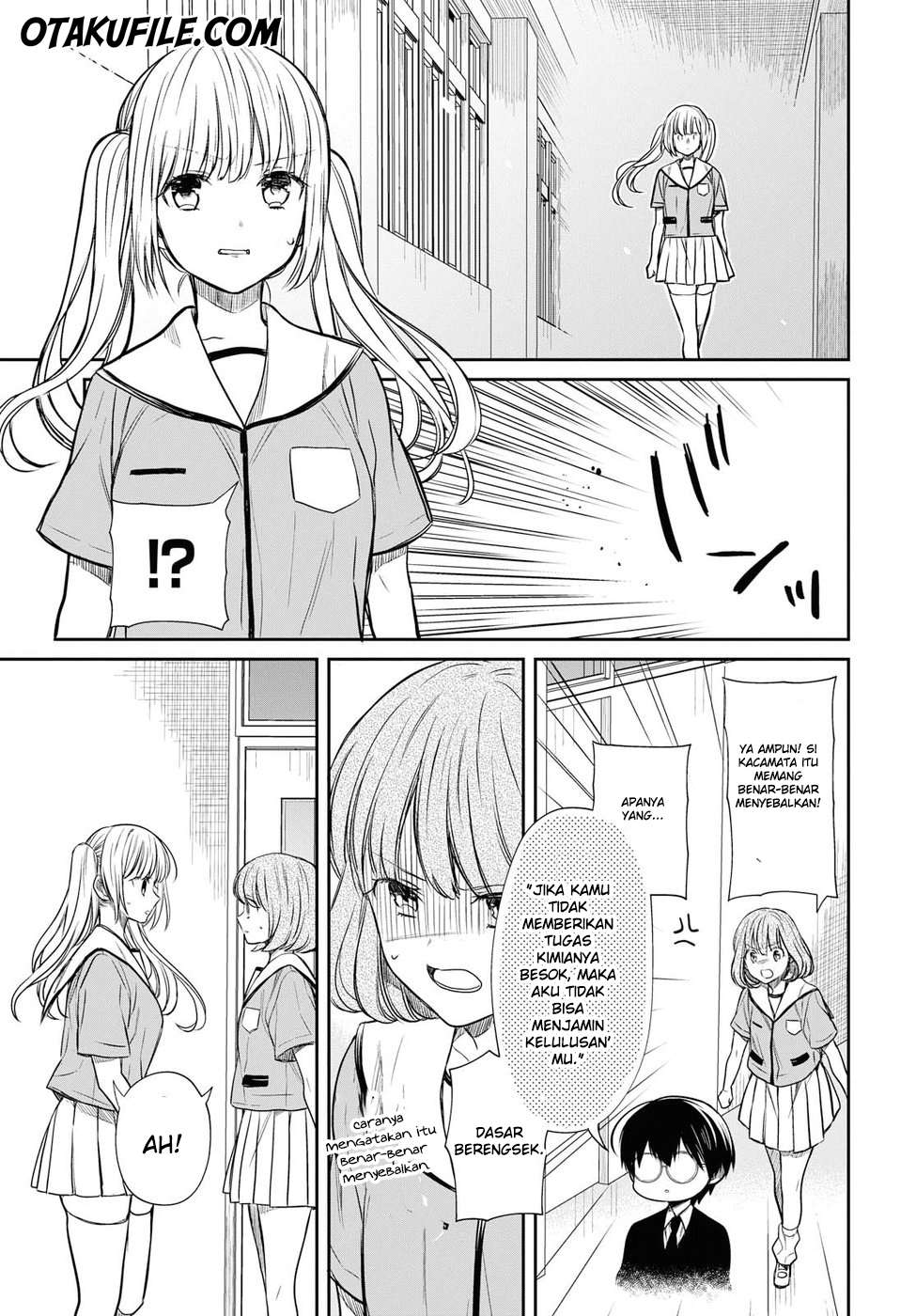 1-nen A-gumi no Monster Chapter 09 - Halaman 7