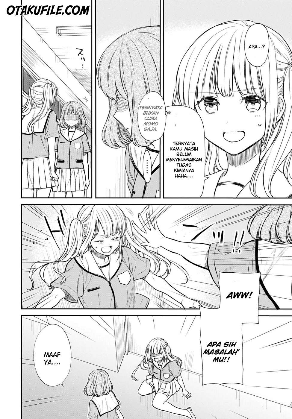 1-nen A-gumi no Monster Chapter 09 - Halaman 8