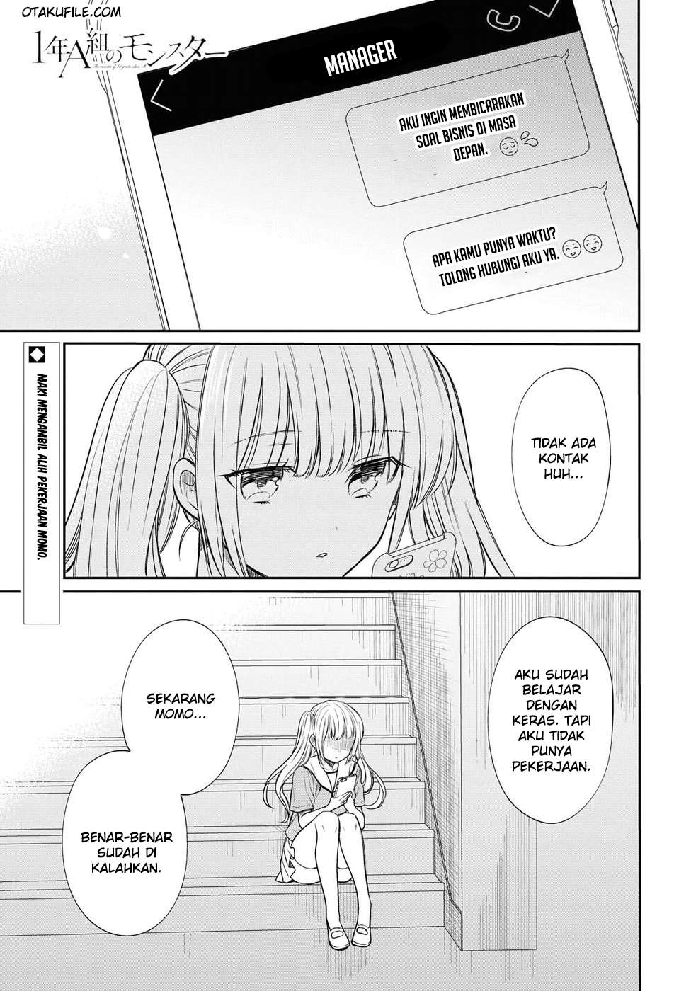 Komik 1-nen A-gumi no Monster Chapter 08 gambar 1