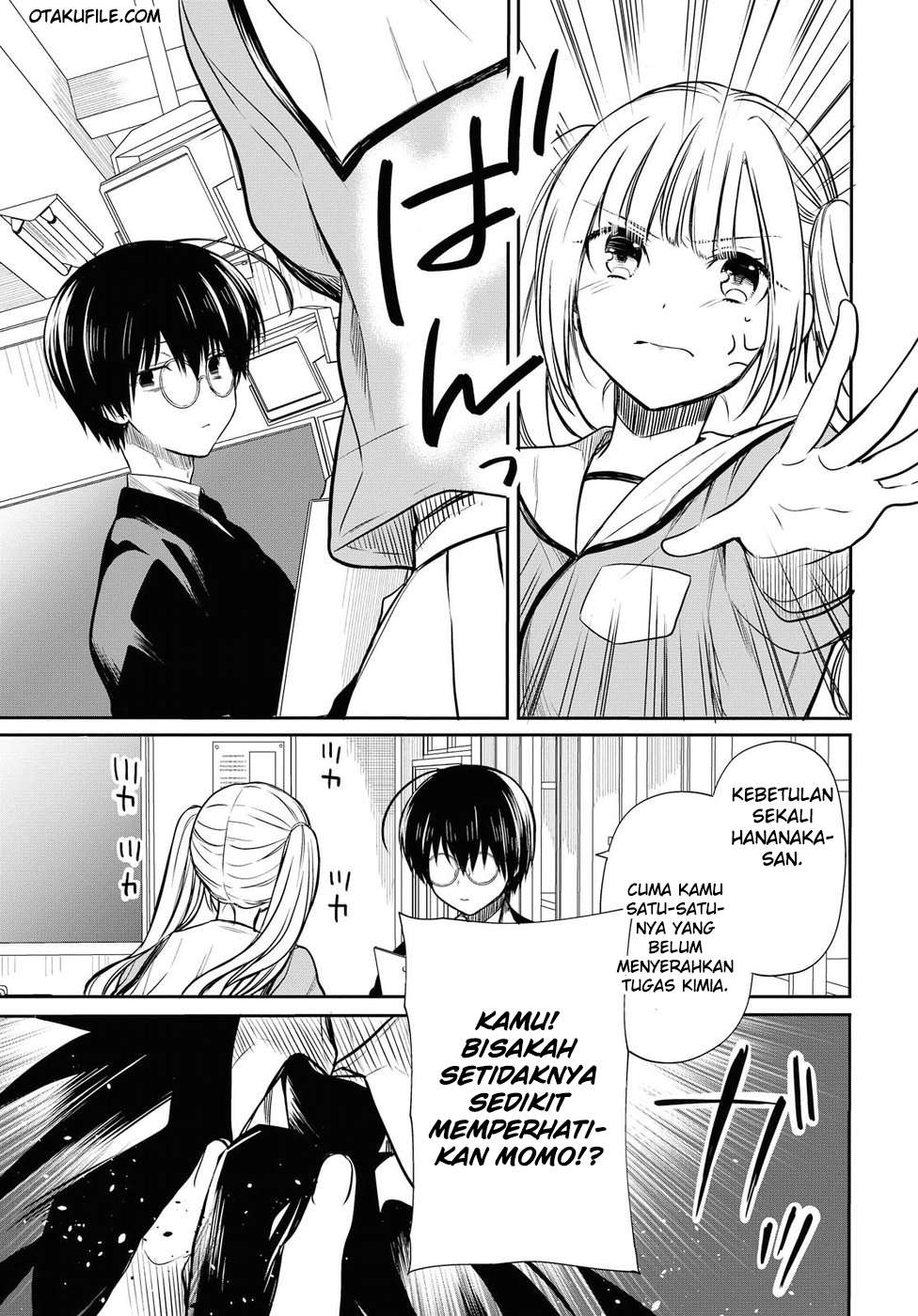 1-nen A-gumi no Monster Chapter 08 - Halaman 13