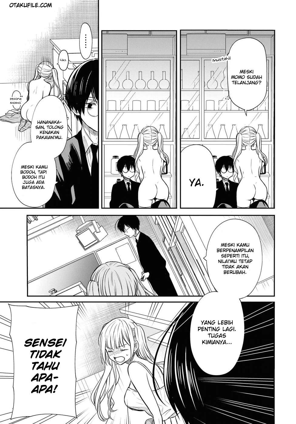 1-nen A-gumi no Monster Chapter 08 - Halaman 19
