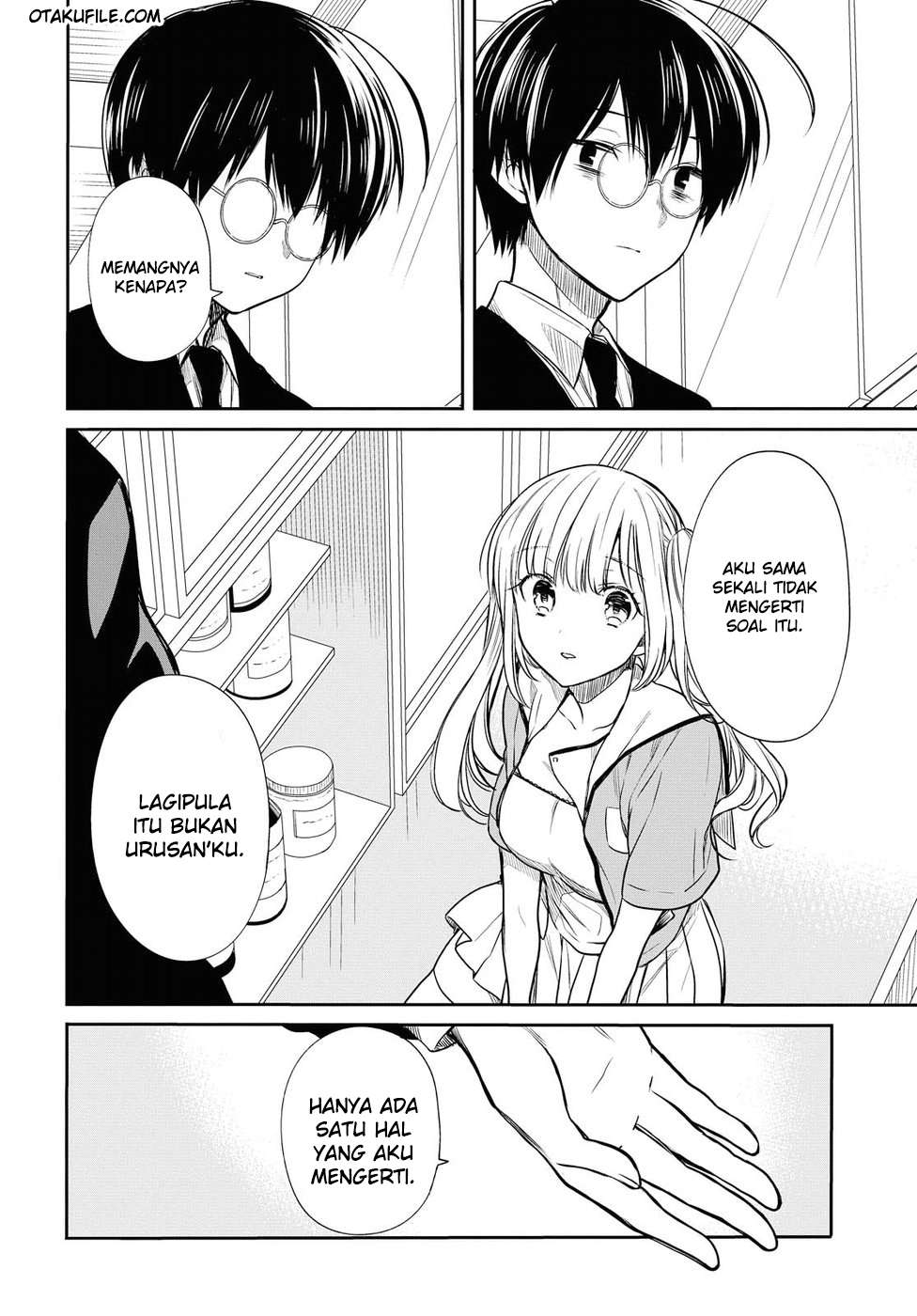 1-nen A-gumi no Monster Chapter 08 - Halaman 22