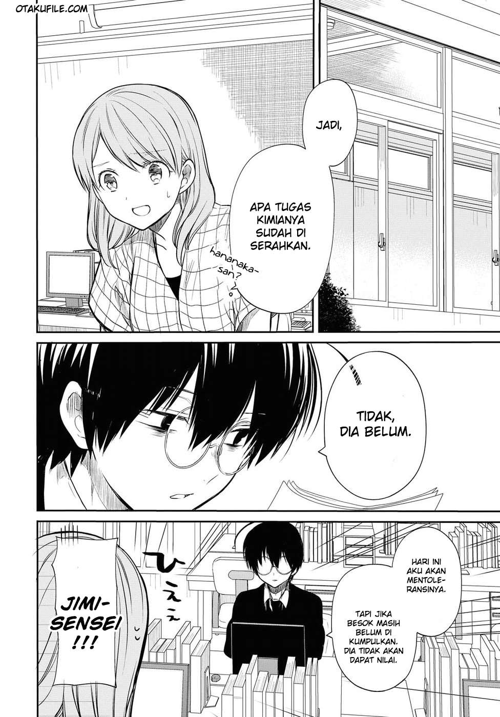 1-nen A-gumi no Monster Chapter 08 - Halaman 24