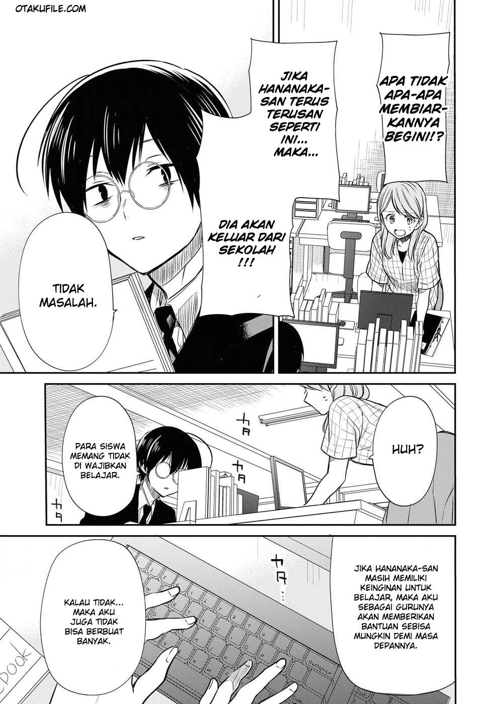 1-nen A-gumi no Monster Chapter 08 - Halaman 25