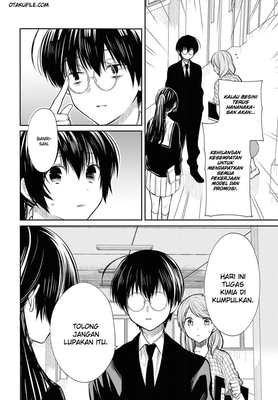 1-nen A-gumi no Monster Chapter 08 - Halaman 4