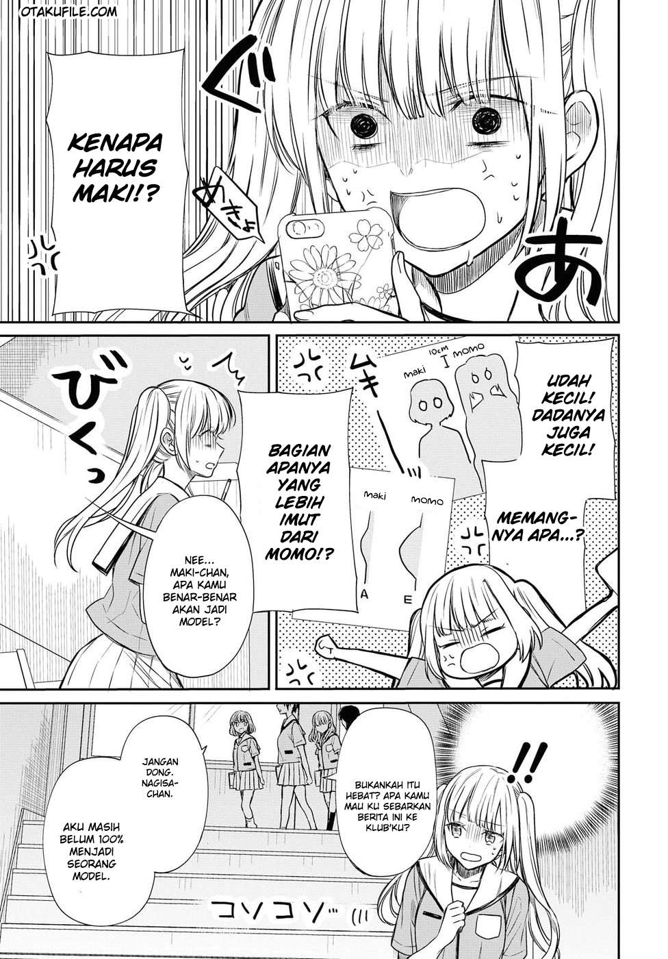 1-nen A-gumi no Monster Chapter 08 - Halaman 7