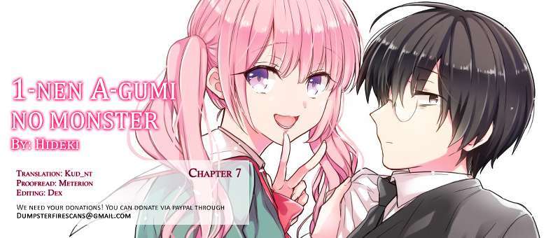 Manga 1-nen A-gumi no Monster Chapter 07 gambar 2