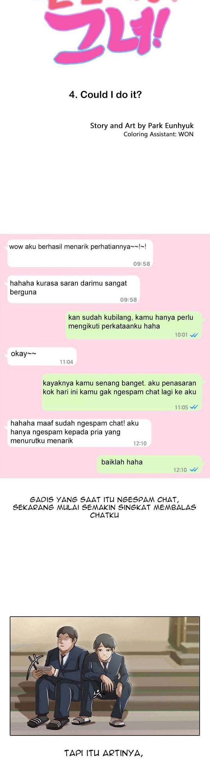 Manhwa The Girl from Random Chatting! Chapter 4 gambar 2