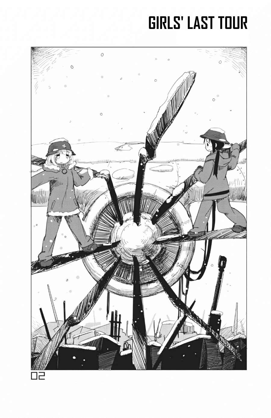 Manga Girls’ Last Tour Chapter 2 gambar 2