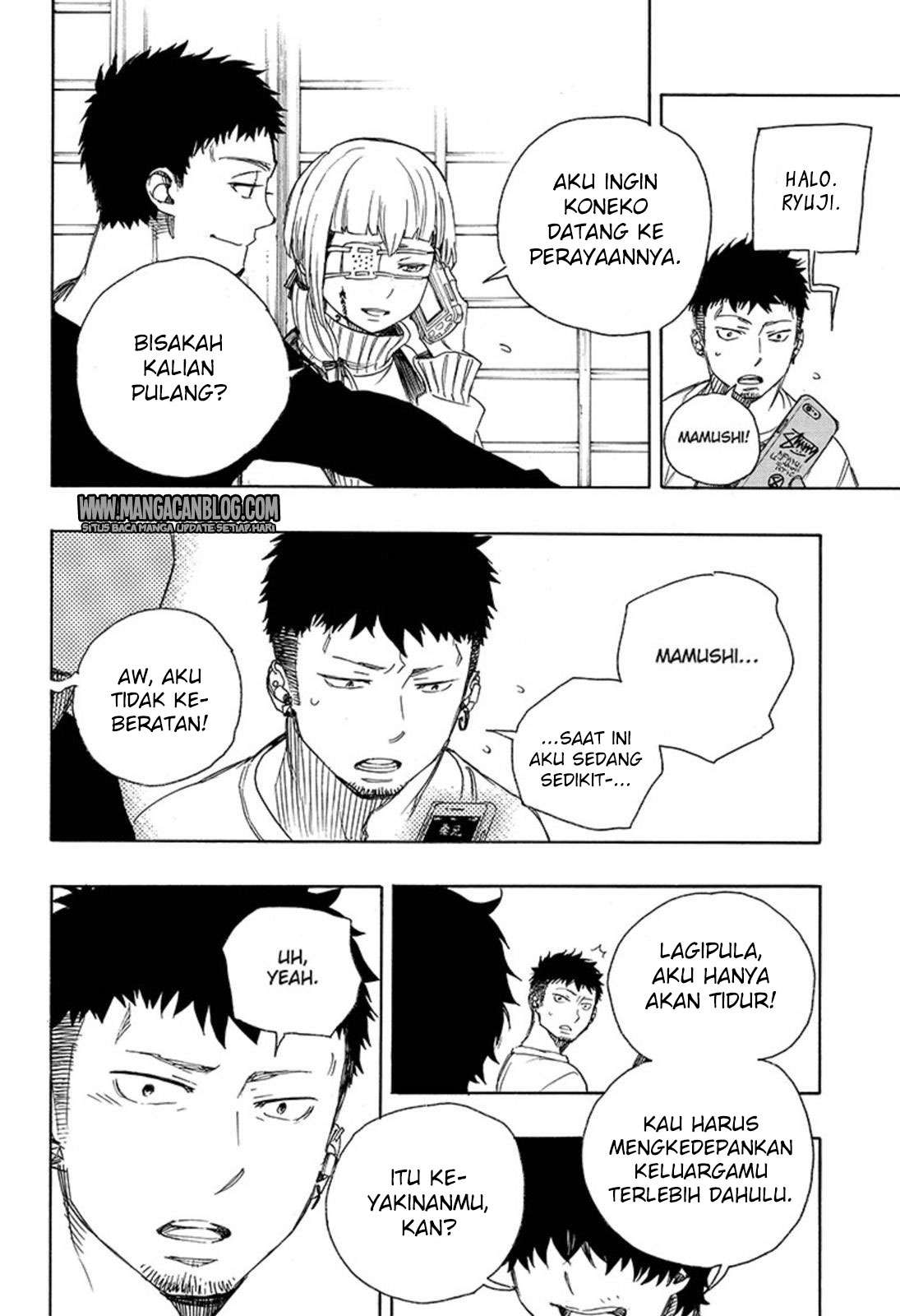 Ao no Exorcist Chapter 89 - Halaman 16