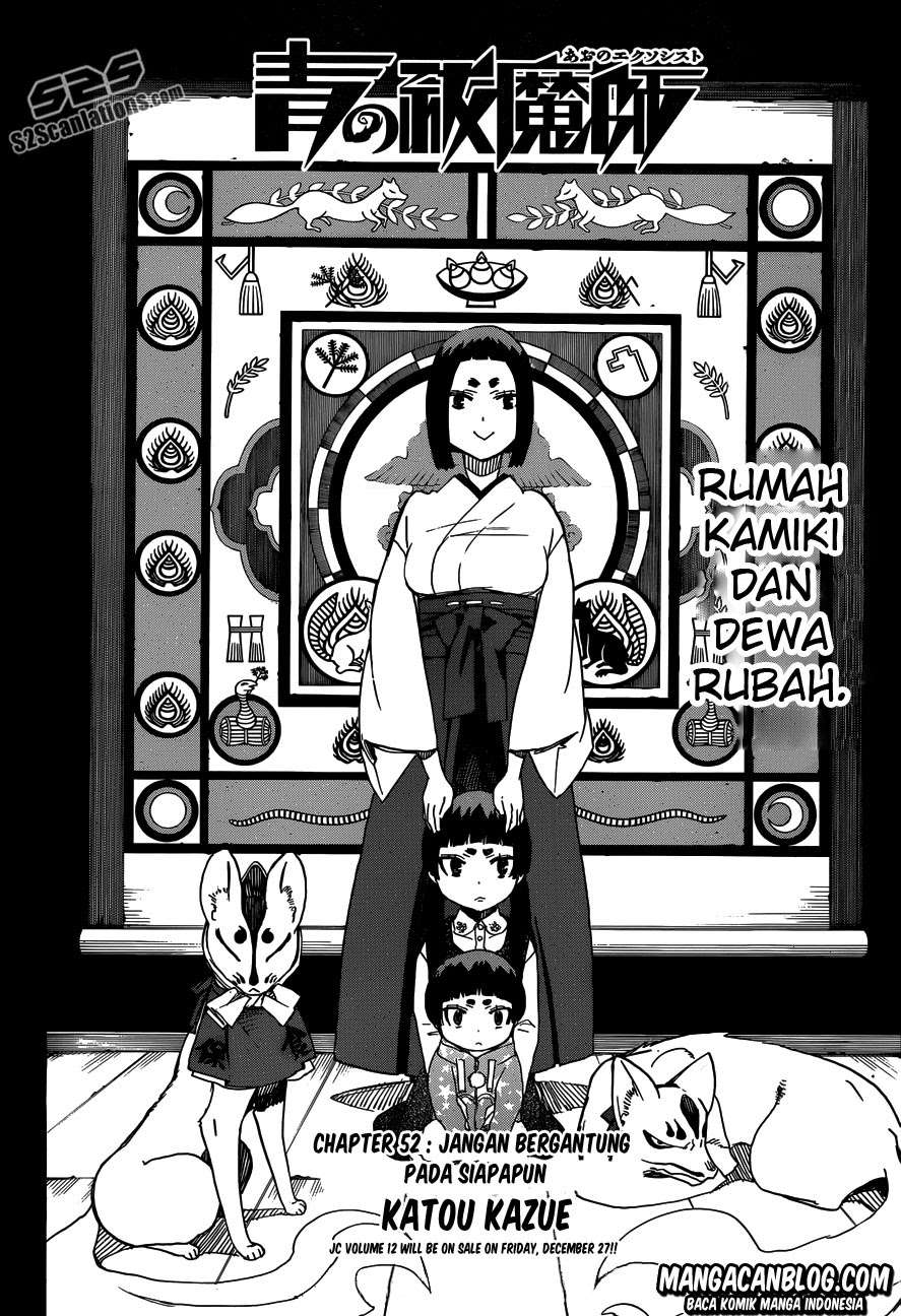 Ao no Exorcist Chapter 52 - Halaman 4