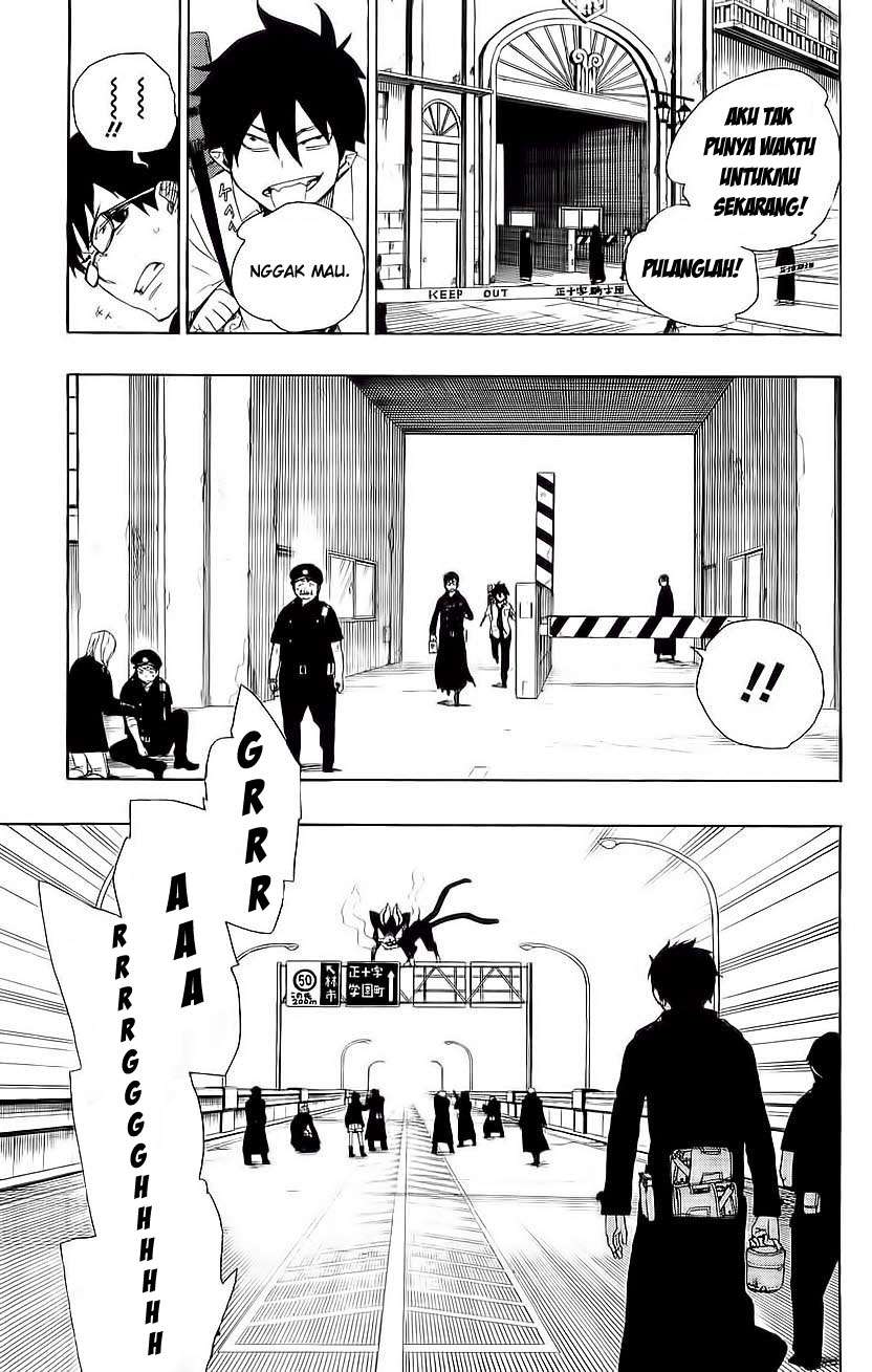 Ao no Exorcist Chapter 7 - Halaman 23