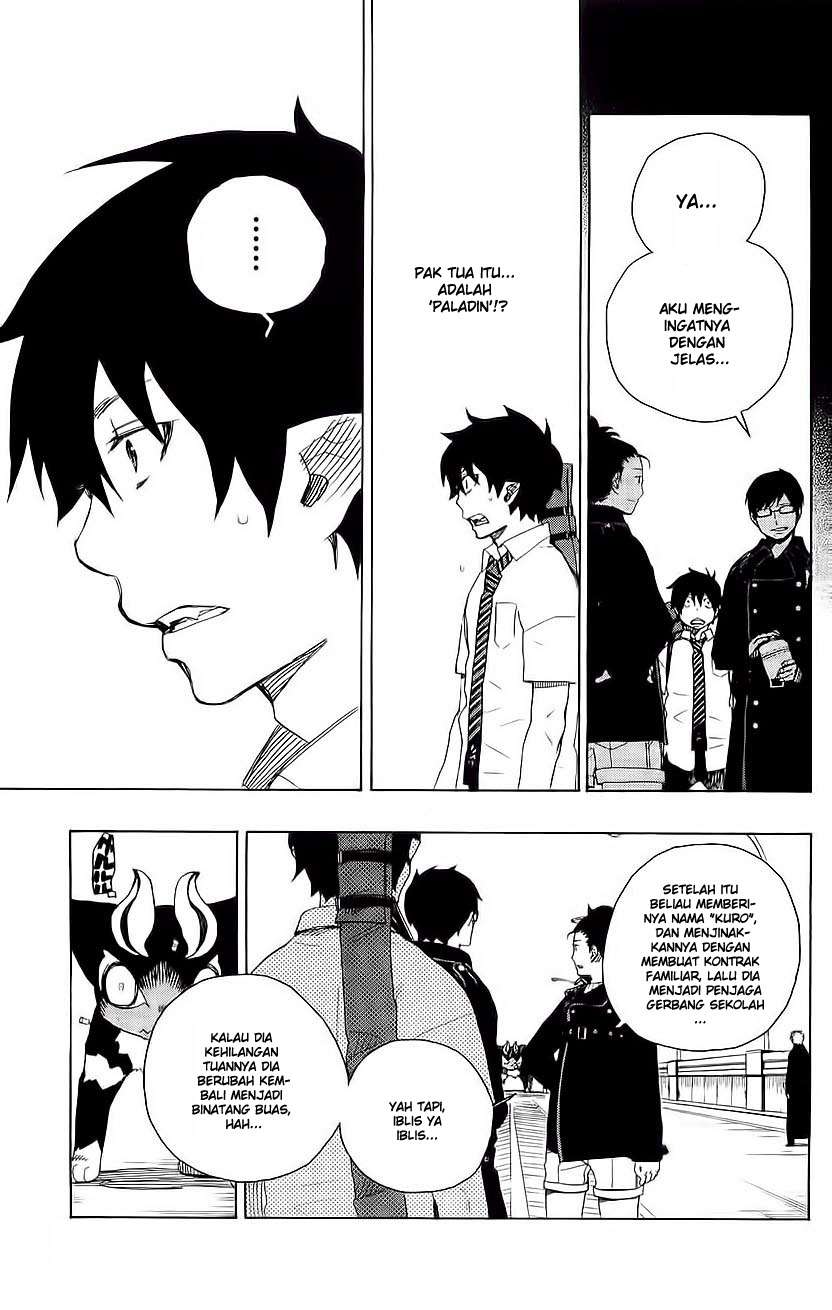 Ao no Exorcist Chapter 7 - Halaman 37
